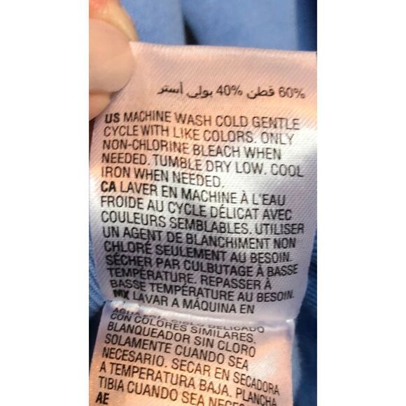 IDEOLOGY - L Sz XXL Off Duty Fleece Pullover Hoodie in Passion Blue Comfy & NWT! - Picture 13 of 15